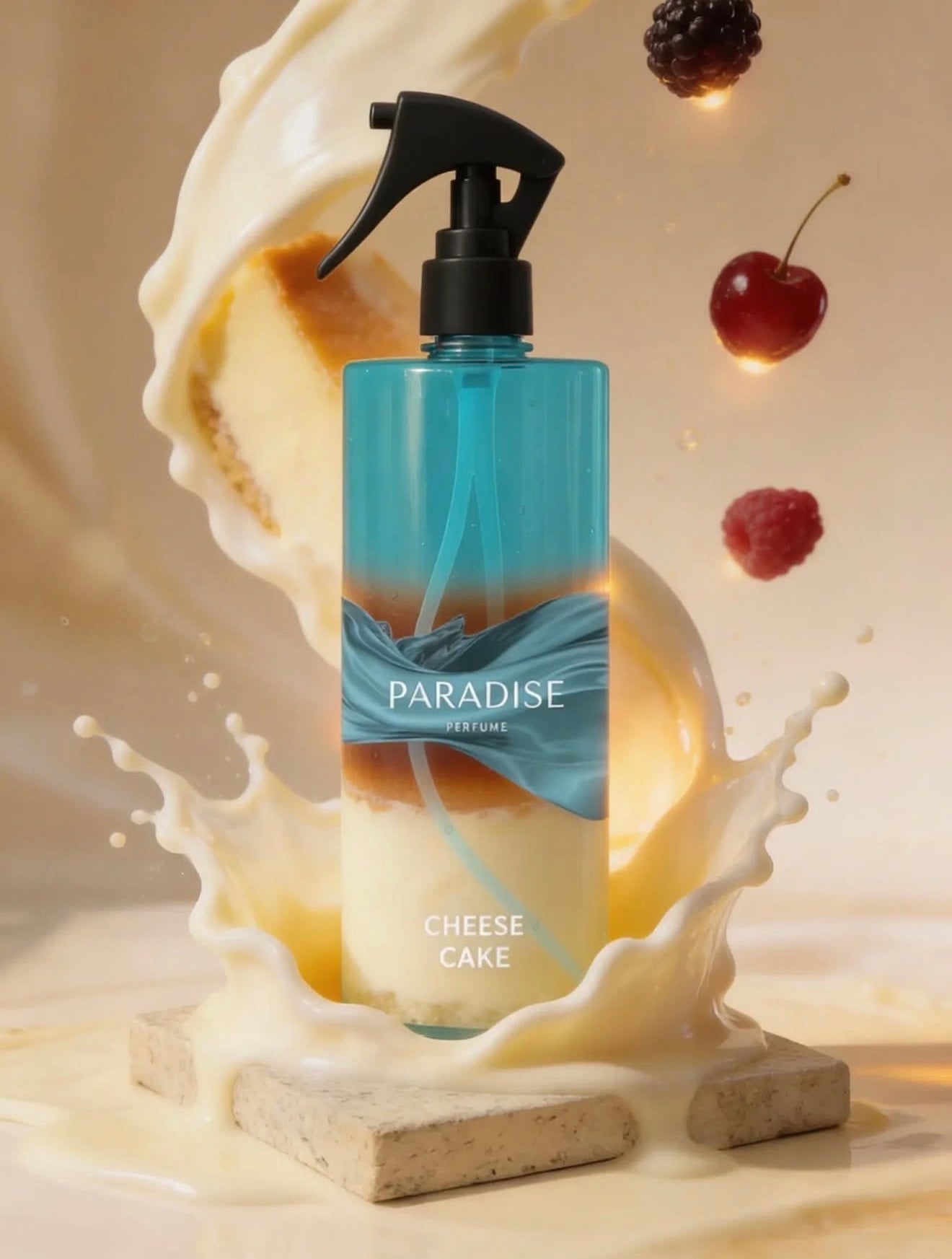 Cheese cake spray